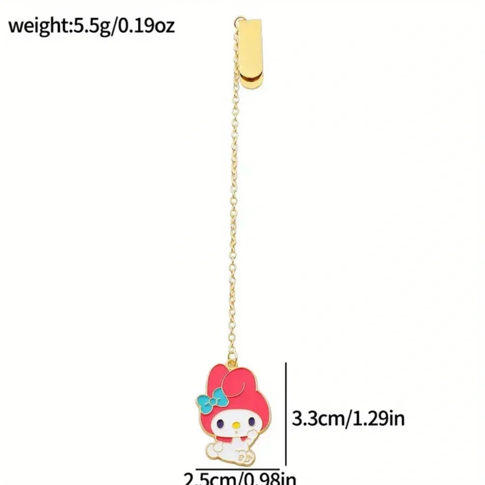 Brand New Adorable Sanrio Melody Metal Bookmark Charm